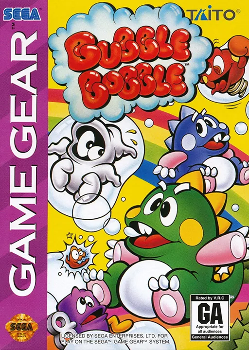Обложка игры Bubble Bobble